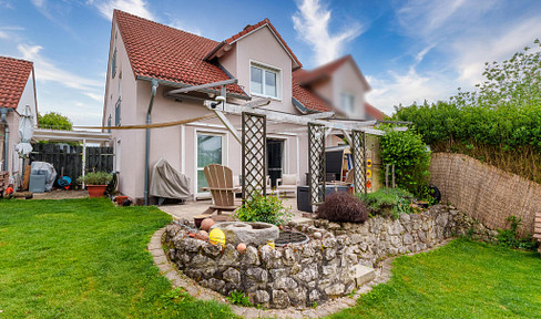 Gepflegte Doppelhaushälfte – Küche & Bad neu 2025, barrierefrei, Garage, Garten