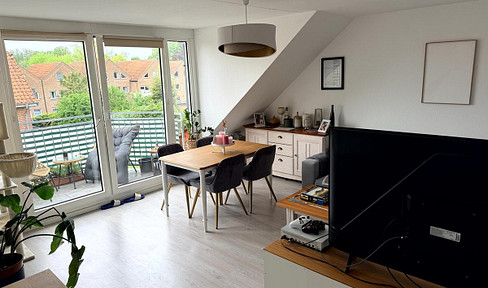 Ansprechende 3-Zimmer-OG-Wohnung in Greven mit Balkon