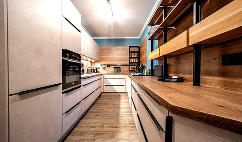 Exklusive barrierefreie möblierte Premiumwohnung | 120 m² | Terrasse | 9,70 € m²