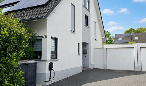 Family-friendly living with a garden and large terrace.