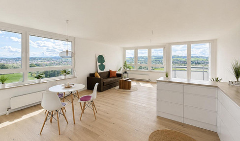 The highest 5-room apartment in Kempten. Available for the first time after a complete renovation.