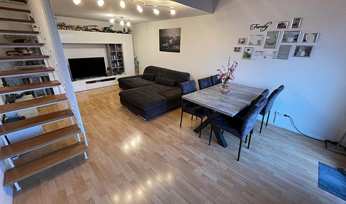 Rheinfelden-Nollingen: Duplex apartment (including underground parking space and fitted kitchen).