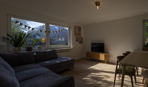 Modernized 3-room apartment in Glashütte (Norderstedt / Hamburg).