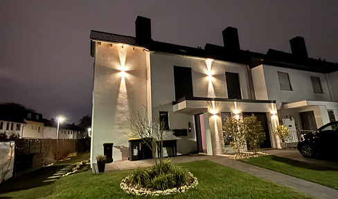 Exklusives, Teilmöbliertes 3,5 Zi. Eckreihenhaus mit Sauna & Smart-Home – ruhige Lage in Bonn-Beuel