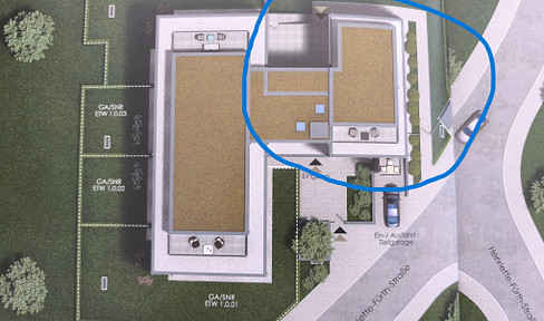 Penthouse-Juwel am Main: Kapitalanlage Nähe Universitätsklinikum. Vollausgestattet+TG+Skylineblick !