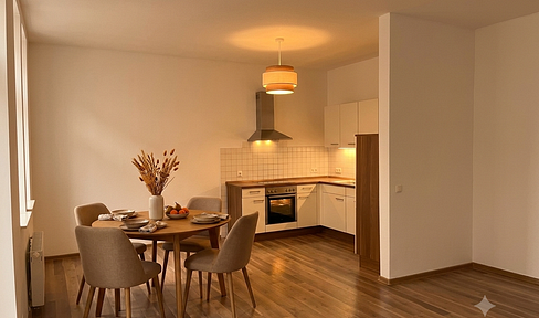 Attractive 2-room apartment with balcony, located in a central area of Schwerin.