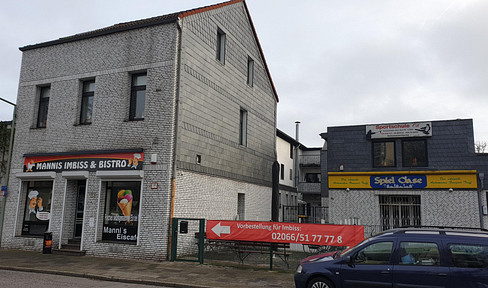 WOHN & GESCHÄFTSHAUS MIT SCHÖNER SPIELHALLE ZU VERKAUFEN