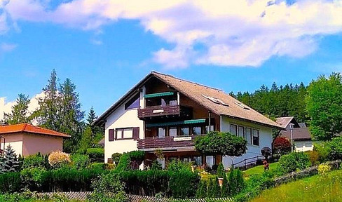 Top property with panoramic views of Lake Schluchsee, featuring three "dream" holiday apartments that are currently generating profitable rental income.
