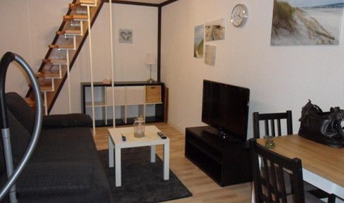 2-room maisonette apartment with kitchen.