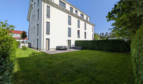Barr.freie südlich gerichtete 3-Zimmer-EG-Wohnung mit großem Garten