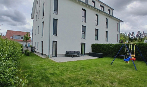 Barr.freie südlich gerichtete 3-Zimmer-EG-Wohnung mit großem Garten