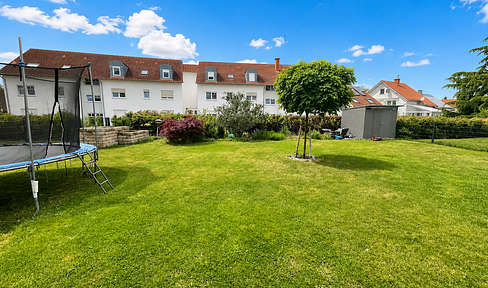 Moderne gehbehindertengerechte 122 m² Erdgeschosswohnung mit 250m² Garten in Ludwigshafen-Melm