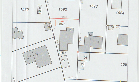 Privatverk. Baugrundstück 325 qm/ 7 km von Berlin in 16562 Hohen Neuendorf/ OT Bergfelde/ 16562