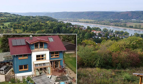 Spectacular panoramic views: Spacious single-family home with a separate apartment.