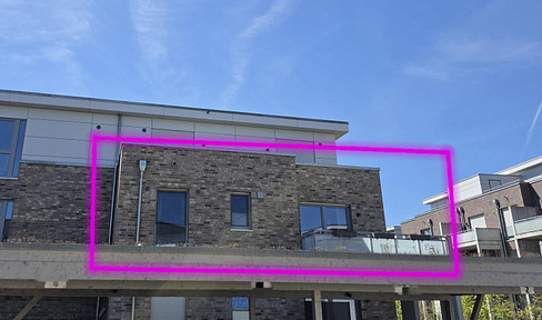 Stylish new construction, two-room apartment in Soltau – Accessible, KfW 55 standard.