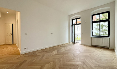 Charmante 2-Zimmer-Wohnung mit Balkon im ruhigen HH | EBK | Keller | Altbau