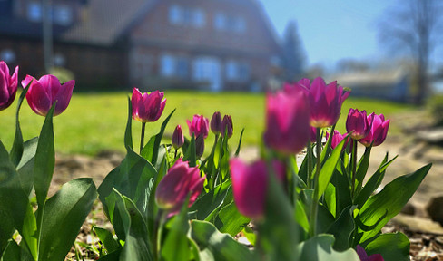 For sale by owner: Beautiful half-timbered country house in Wahrenholz.