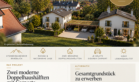 Exclusive location with mountain views.
