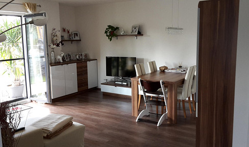 Privat: Schöne sonnige Gartenwohnung / Maisonette, 134m² Nutzfläche in IN Unterbrunnenreuth
