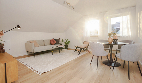 2-room apartment in a central residential area with a garage - for sale immediately, without any commission!