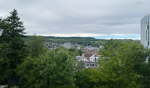 2-room apartment in a traditional building, located at the foot of the Hünerberg hill.