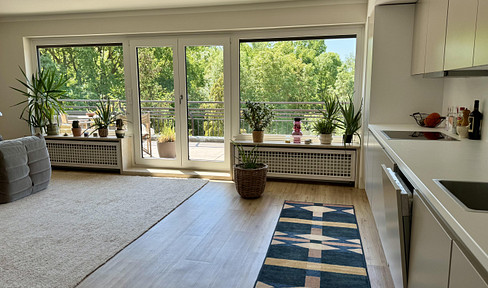 Penthousewohnung mit Blick ins Grüne zur Miete