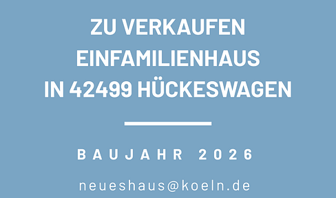 Detached house in Hückeswagen.