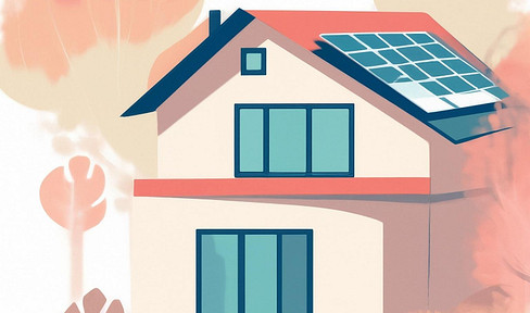 House for multi-generational living, with a practice and living space.