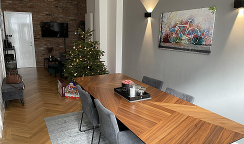 Exklusive EG Loft-Wohnung mit 3ZKB in Schwanthalerhöhe – kernsaniert, ruhig und repräsentativ