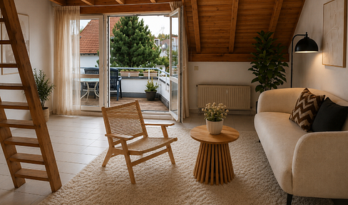 Charmante Maisonettewohnung im Chalet-Charakter