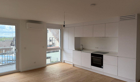 Moderne 2-Zimmer-Neubauwohnung mit Balkon & Einbauküche