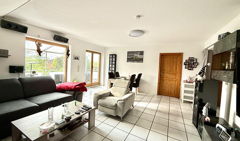 Quiet attic apartment with a balcony in Keldenich * 4 rooms.