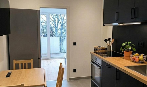 Furnished rooms available in a shared apartment (5 people) – including washing machine, dishwasher, and TV.
