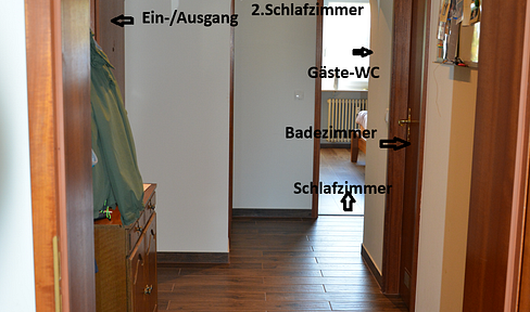 3-room apartment with balcony, for rent privately, no commission fees.
