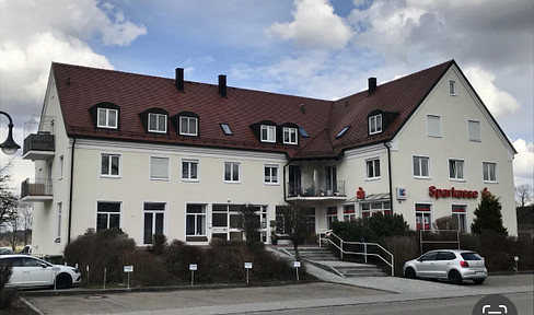3-room apartment in the attic of a building, located in Ilmmünster.
