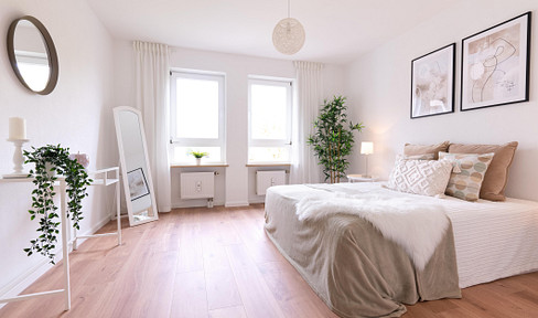 FRISCH RENOVIERTE 3 Zimmer Wohnung mit TG *PROVISIONSFREI*