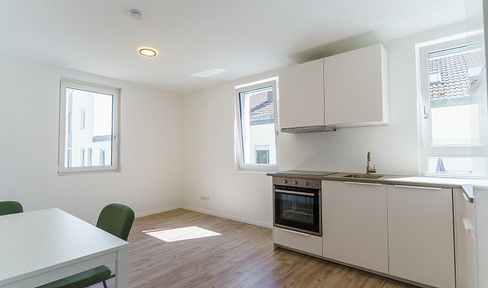 3-room apartment, brand new, with potential for shared living: Historic charm meets modern design in a quiet courtyard location.