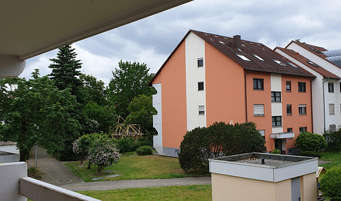Charming 1-bedroom apartment with a parking space in an underground garage and a large balcony, located in Wallstadt.