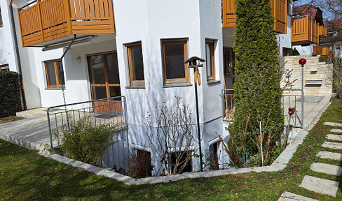 Lichtdurchflutete 3 Zi-Garten-Maisonette-Wohnung in ruhiger Lage