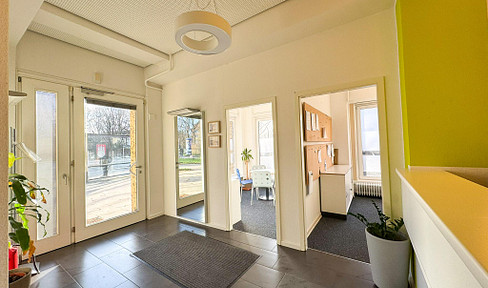 Provisionsfrei! Büro/Praxis sofort nutzbar + Wohnnutzung möglich – Hamburg Barmbek-Süd