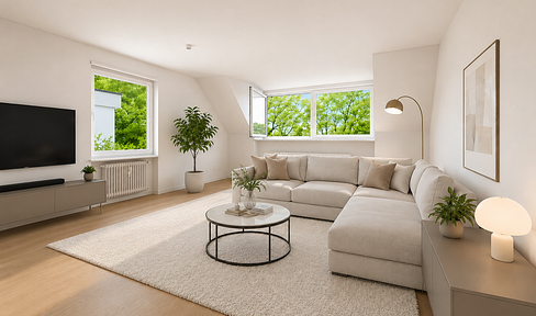 Helle 3 Zimmer Wohnung mit ruhiger Westterrasse in Bogenhausen Denning