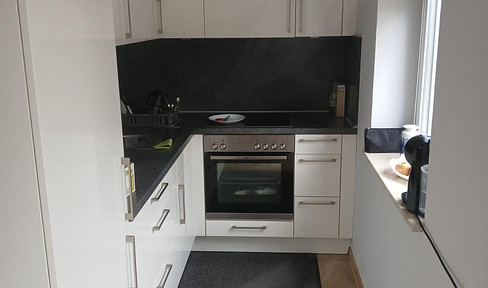 2-room apartment in the center of Bückeburg.