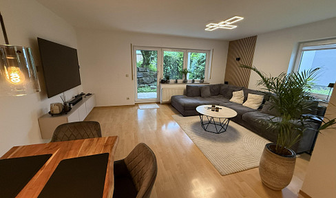 Spacious 2-room apartment with a large terrace, located in the high Asperg area, just 5 minutes from Asperg train station.