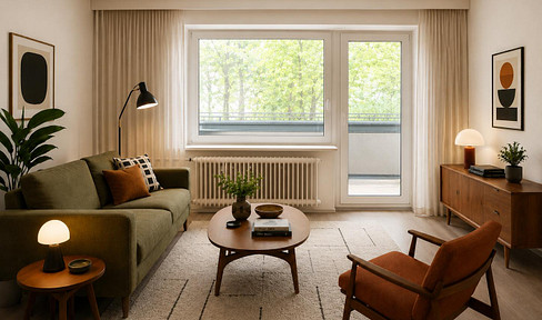 Bezugsfrei ab 09/2026: Drei-Zimmer-Wohnung im Hochparterre mit Südostbalkon