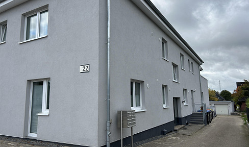 New attic apartment, energy efficiency class A+, with balcony, central heating, fitted kitchen, option for a charging station for electric vehicles, heating costs included.
