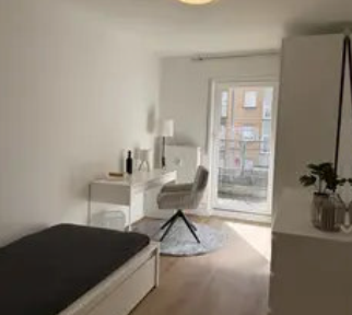 Modernly renovated 1-bedroom student apartment.