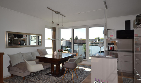 Beautiful penthouse apartment with high-quality finishes.