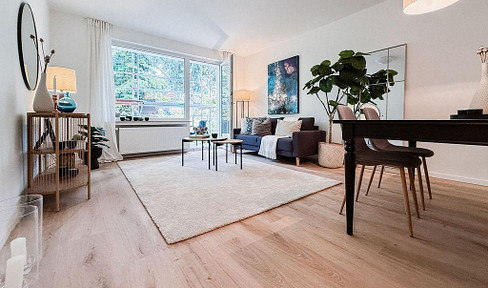 First occupancy after renovation: 3-room apartment with balcony & garage – no commission fees.