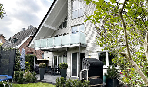 Kapitalanlage Architektenhaus vermietet in Rellingen mit Garten und Balkon
