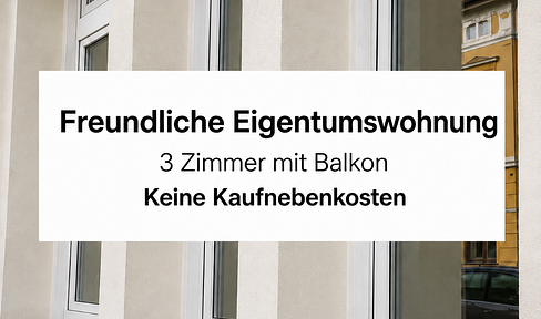 Deine Kapitalanlage  - freundliche 3 Zimmer Wohnung in Hilden